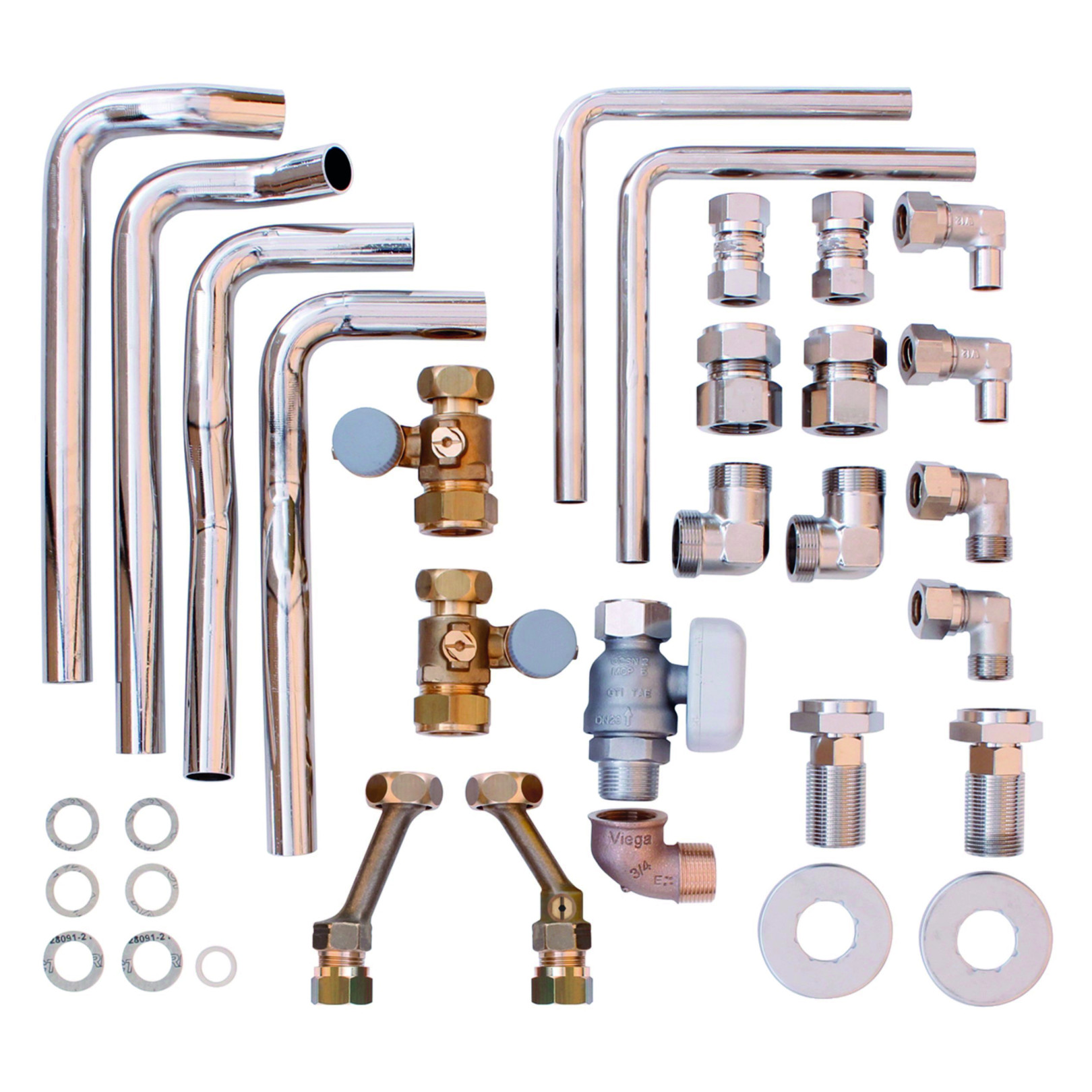 Vaillant Installationsset VC VCW VCI AP UP Fremdinstallation Heizungs- und Solaranschluss Wartungshähne Gashahn 0020201903