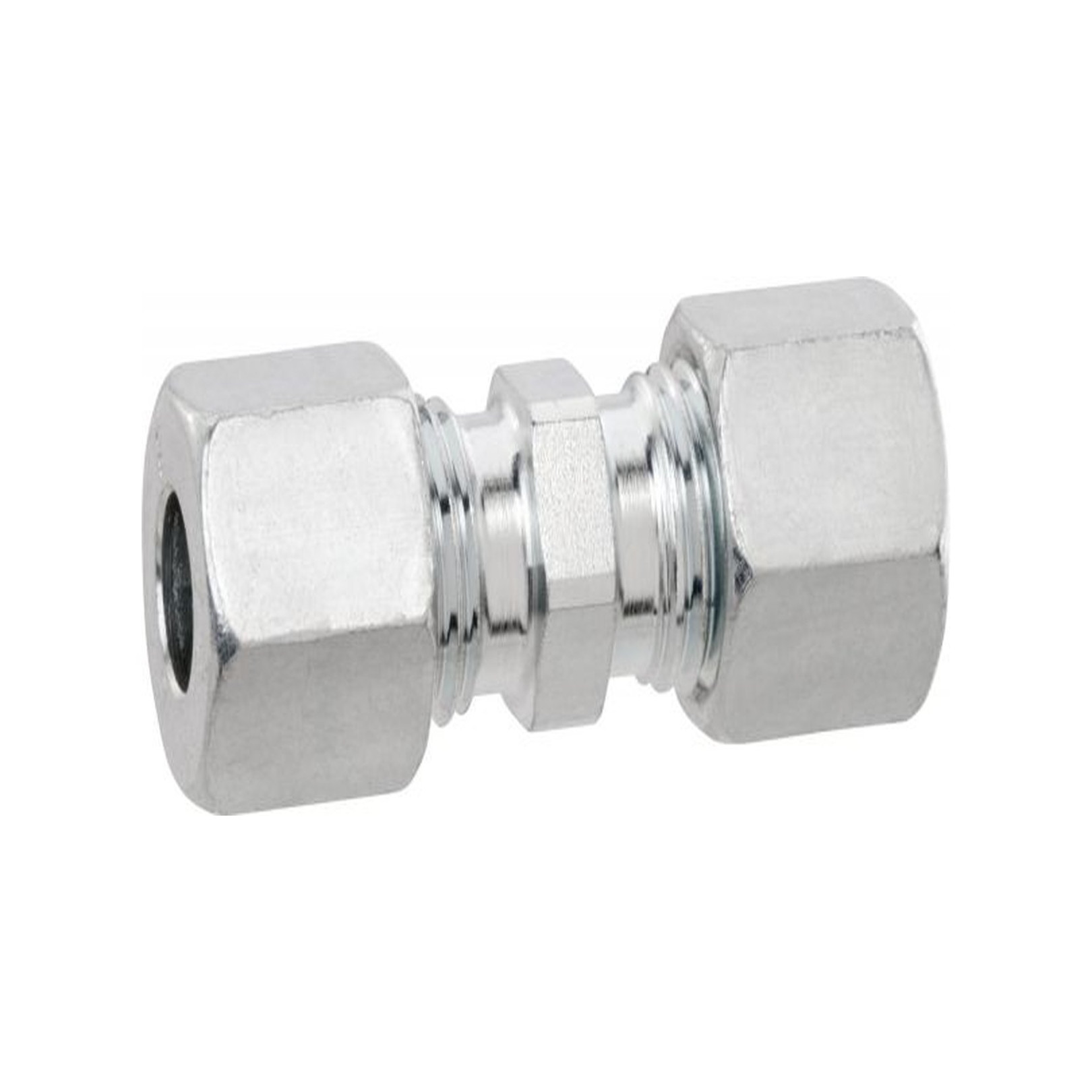 GOK Verschraubung GL 0770300 10mm gerade verzinkt Überwurfmutter Schneidring 0770300