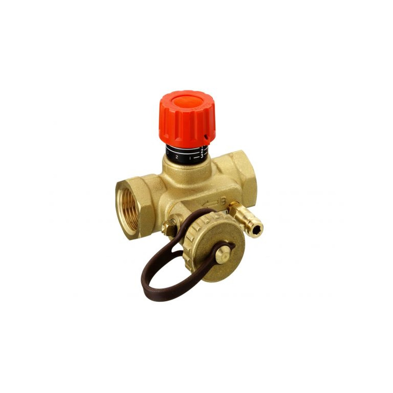 Danfoss Strangregulierventil USV-I 15 Rp 1/2 Messing PN16 KVS 1.6 Doppelkolben 003Z2131