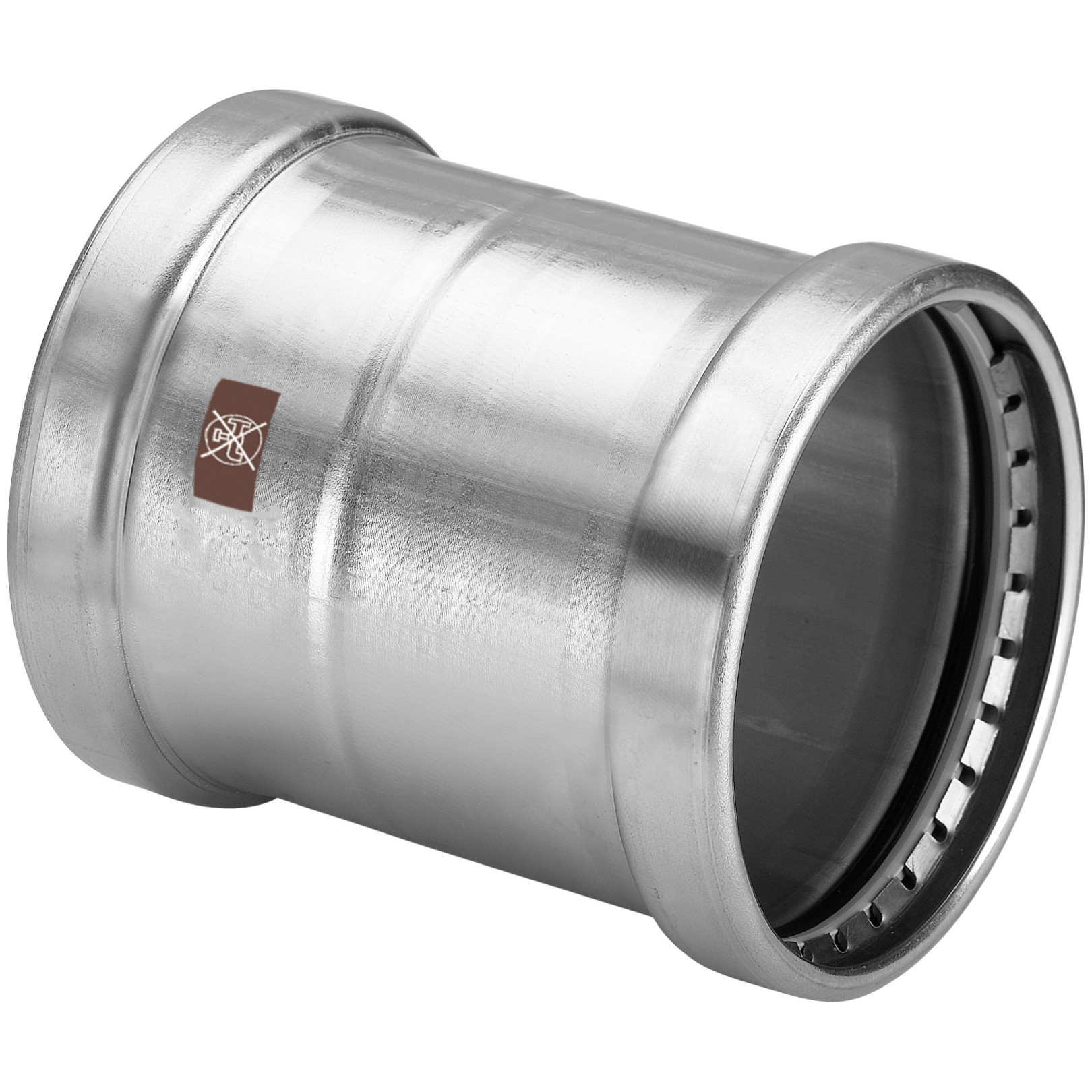 Viega Schiebemuffe Temponox XL 1715.5XL Edelstahl 88,9mm SC-Contur EPDM 809294