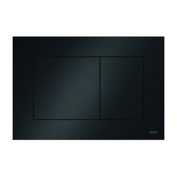 TECE Betätigungsplatte TECEnow WC schwarz glänzend Zweimengentechnik 9240403