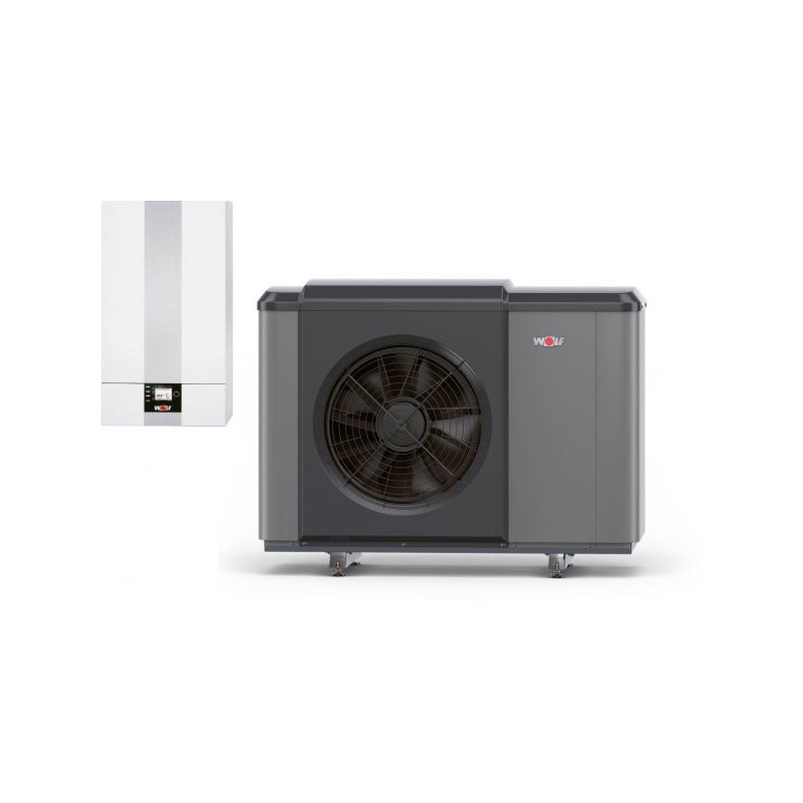 Wolf Luft/Wasser-Wärmepumpe CHA-Monoblock 07 400V E-Heizelement modulierend R290 9146862