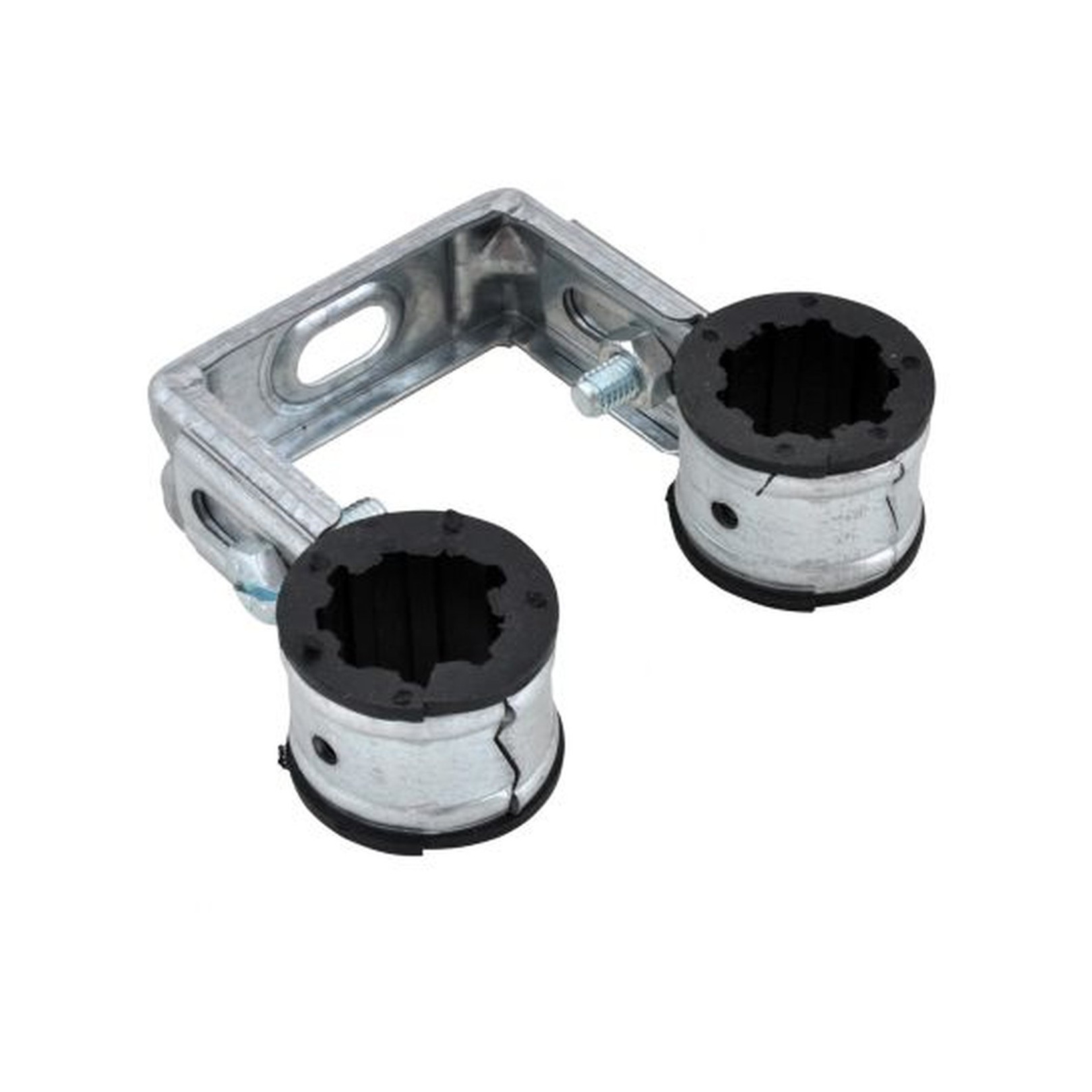 Walraven Rohrschelle Duplo sv 3/4 Zoll 28 mm EPDM schwarz 3215027