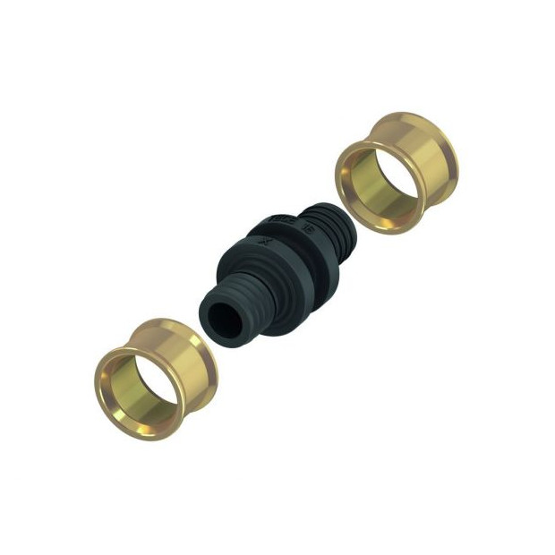 TECE Druckhülsenkupplung TECEfloor 16 mm PPSU Al-PE-RT SLQ Aufweittechnologie 77220015