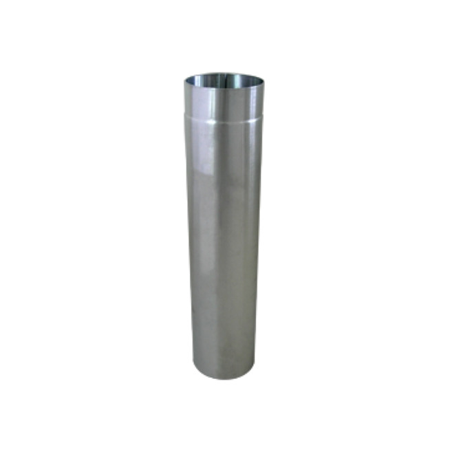 BS ALU-Abgasrohr, gefalzt Länge 500 mm, d:80