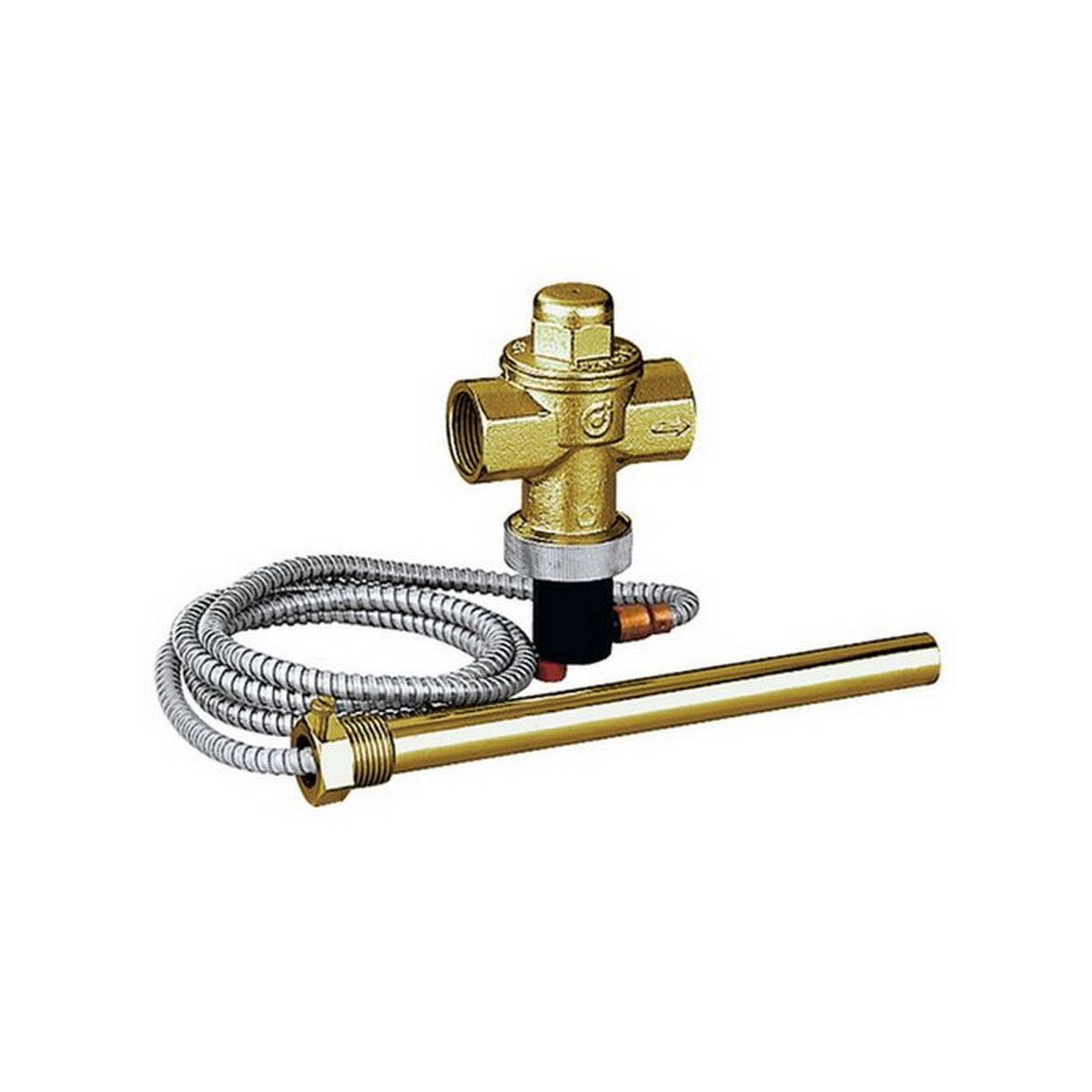 Caleffi Thermische Ablaufsicherung 543 3/4 Zoll 1300 mm 10 bar zweifache Fühlersicherung 543503