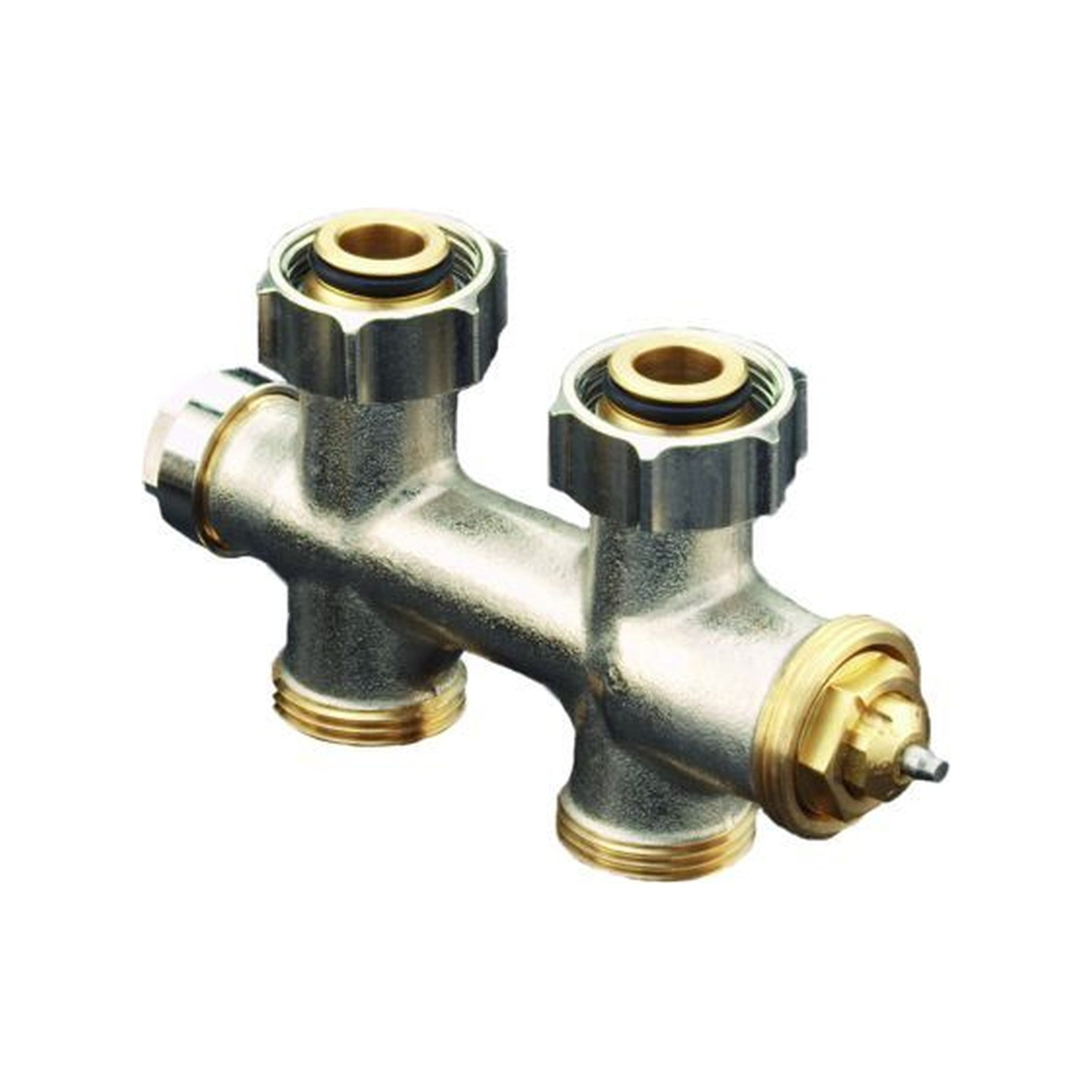 Oventrop Multiblock T Anschlussarmatur 3-4UeM 3-4AG Messing 1184023