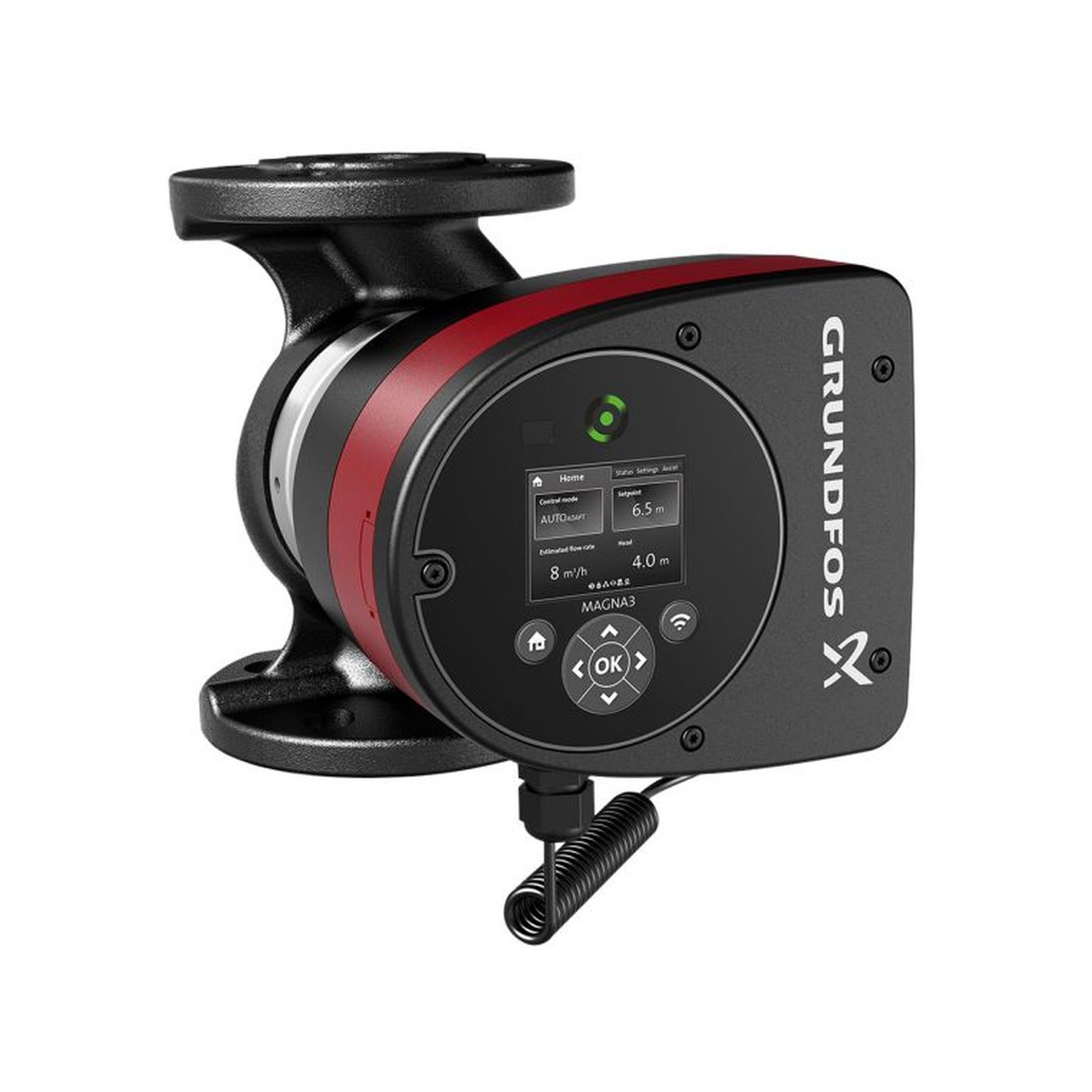 Grundfos Umwälzpumpe MAGNA3 40-60F 220mm 1x230V elektronisch geregelt 97924646