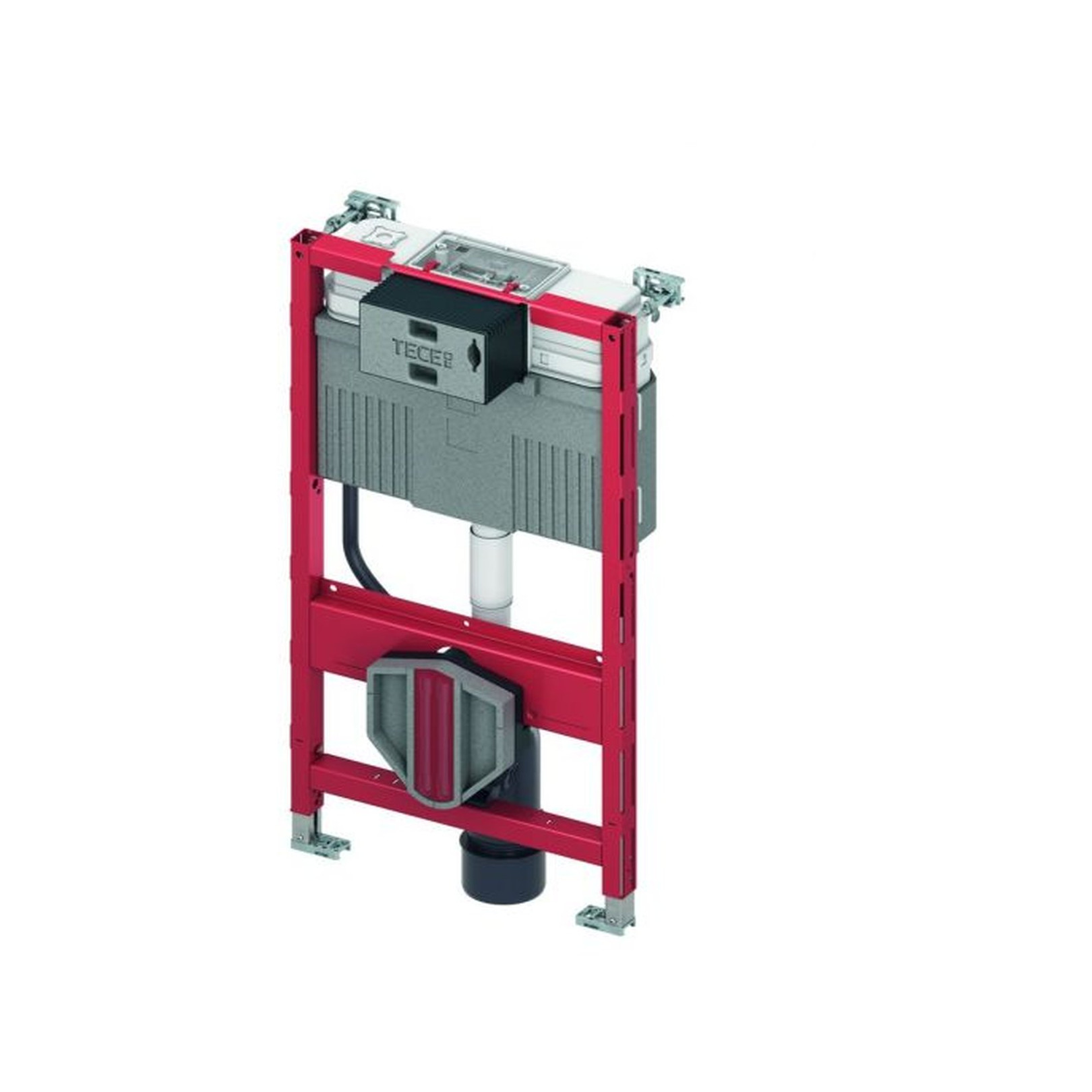 TECE WC-Modul TECEprofil 9300322 Spülkasten Betätigung vorne Bauhöhe 980 mm schallgedämmt vormontiert 4027255085640