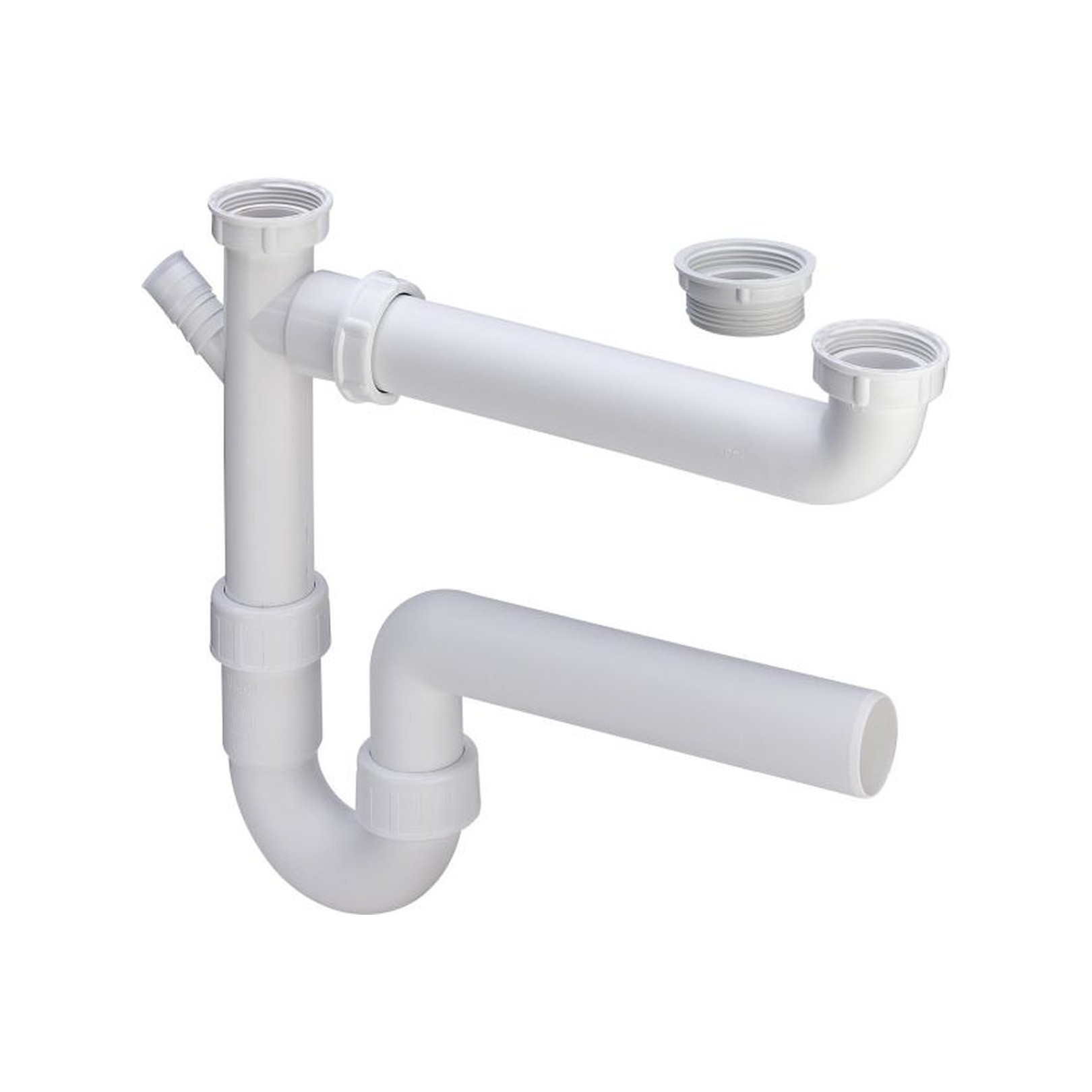 Viega Ablaufverbindung 79485 108496 1 1/2 Zoll 40x90-310 mm waagerecht exzentrisch Kunststoff