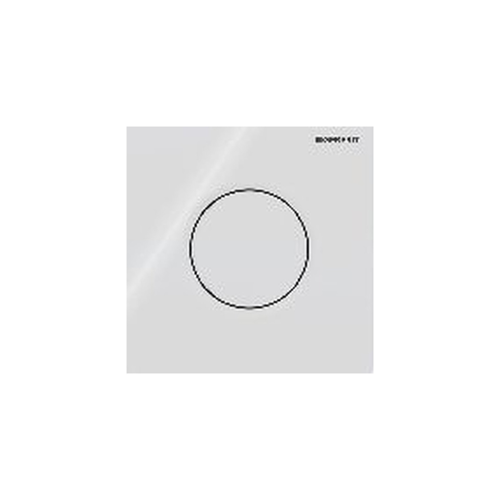 Geberit Urinalsteuerung Typ 01 pneumatisch Betätigungsplatte weiß Spülmenge einstellbar 116011115