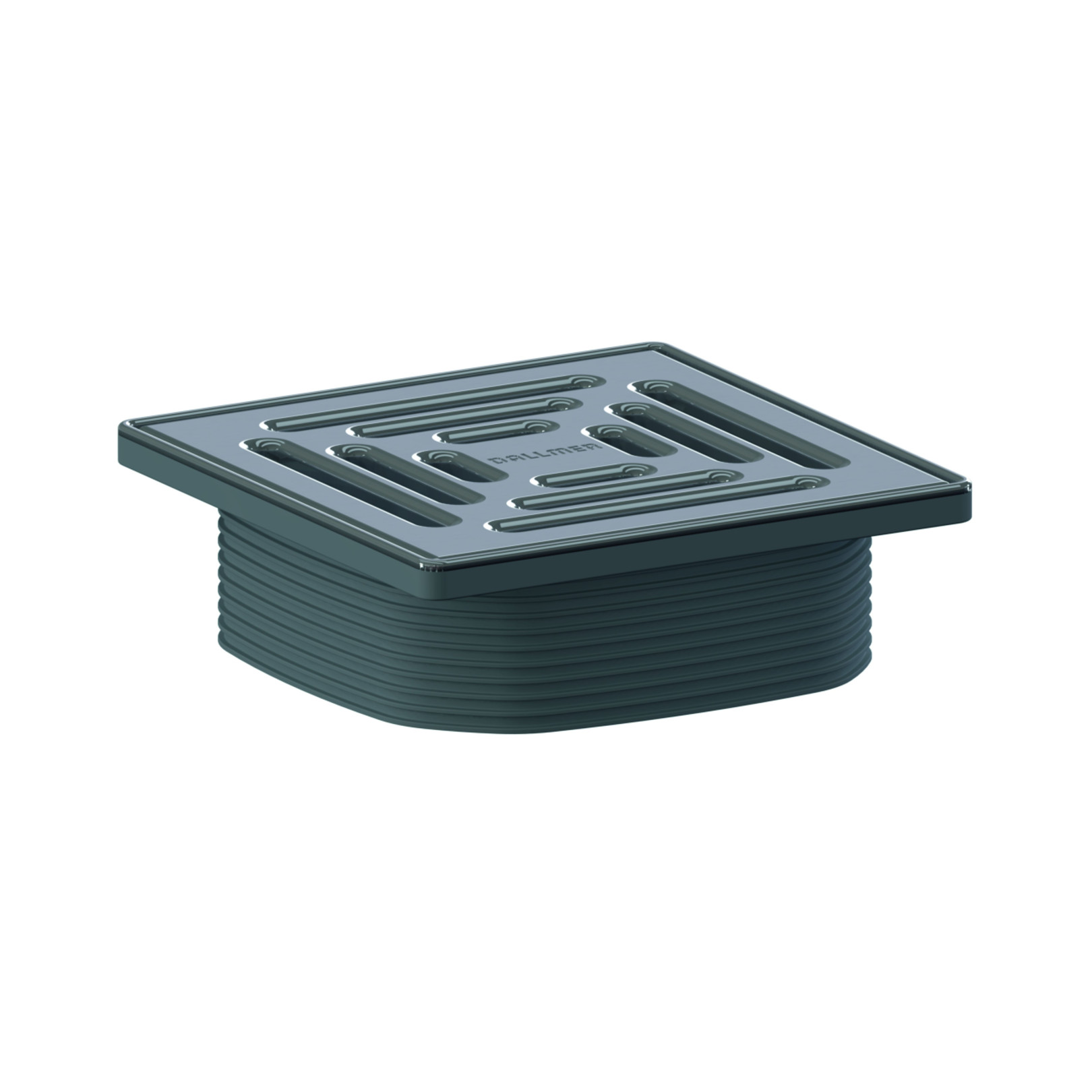 Dallmer Aufsatz DallDrain Select 120x120 mm Edelstahlrost Edelstahlrahmen 517296
