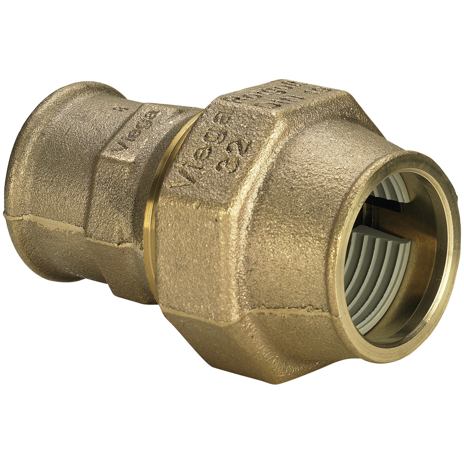 Viega Verschraubung 9031 50x1-1-2 Innengewinde Rotguss 277819