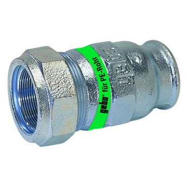 Gebo Temperguss-Klemmverbinder Serie 153 Typ I 1-Zoll 32 mm PE-Rohr 03.153.01.0332