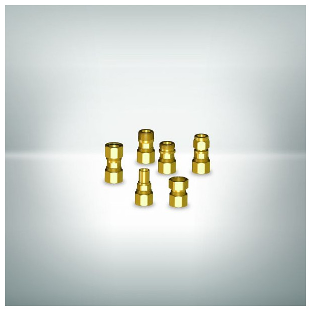 Armacell Schnellkupplungssystem DuoSolar Aussengewinde 1 Zoll fuer VA Rohr DN20 SO-SDN20-E1