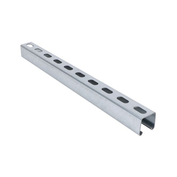 Walraven Montageschiene RapidStrut C-Profil 2m sendzimirverzinkt 41x41 2.5mm gelocht 6505245