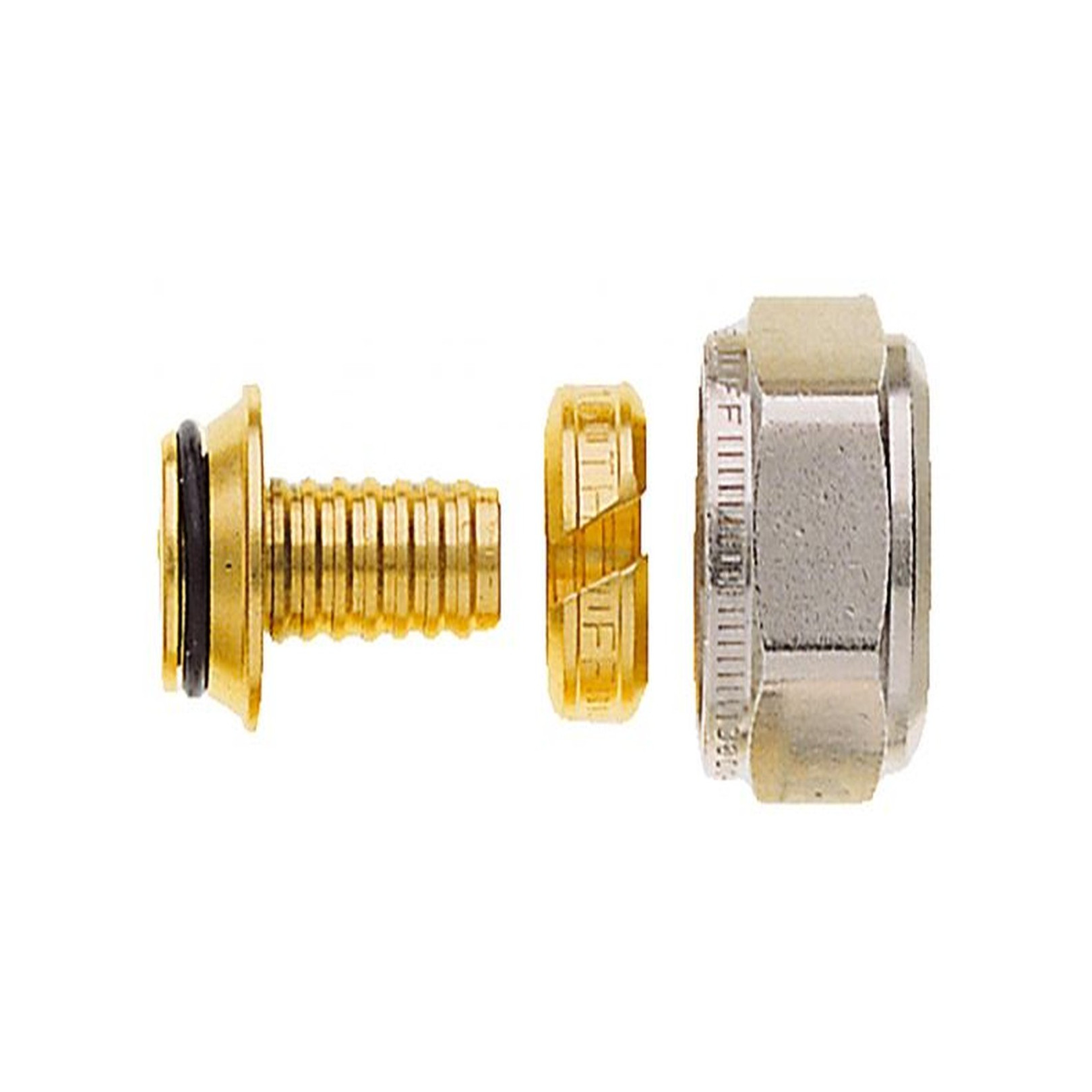 IMI Heimeier Klemmverschraubung 1311-16.351 Kunststoffrohr 16x2 AG G3/4 vernickelt 1311-16.351