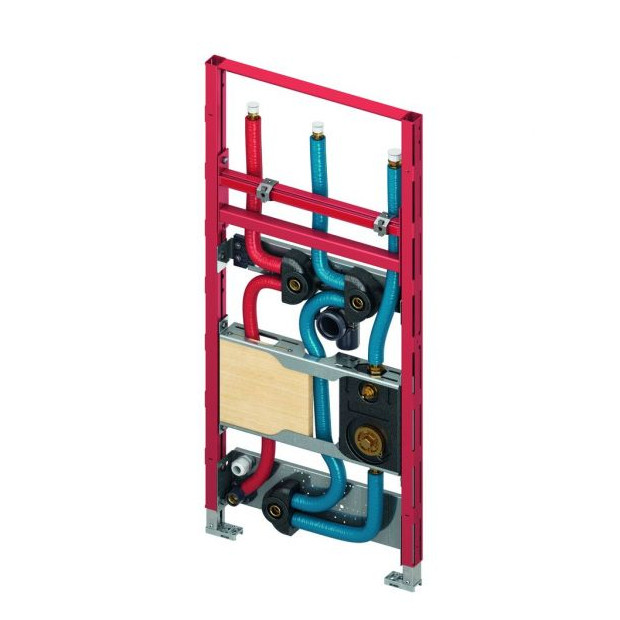 TECE Waschtischmodul TECEprofil 9310022 Durchlauferhitzer Montageblock Bauhoehe 1120mm