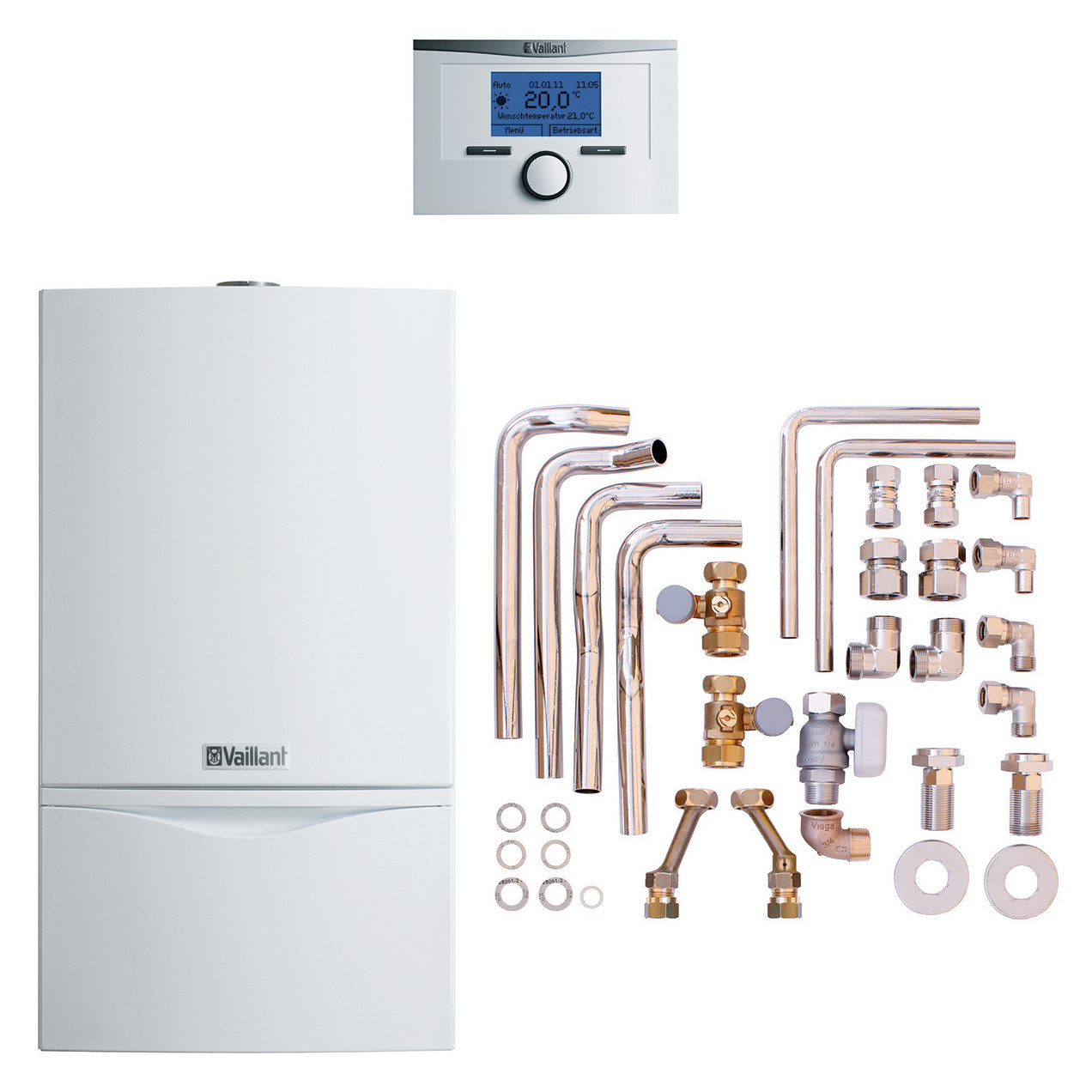Vaillant atmoTEC plus VCW1944-5A Gas-Wandheizgerät Paket VRT350 0020234238