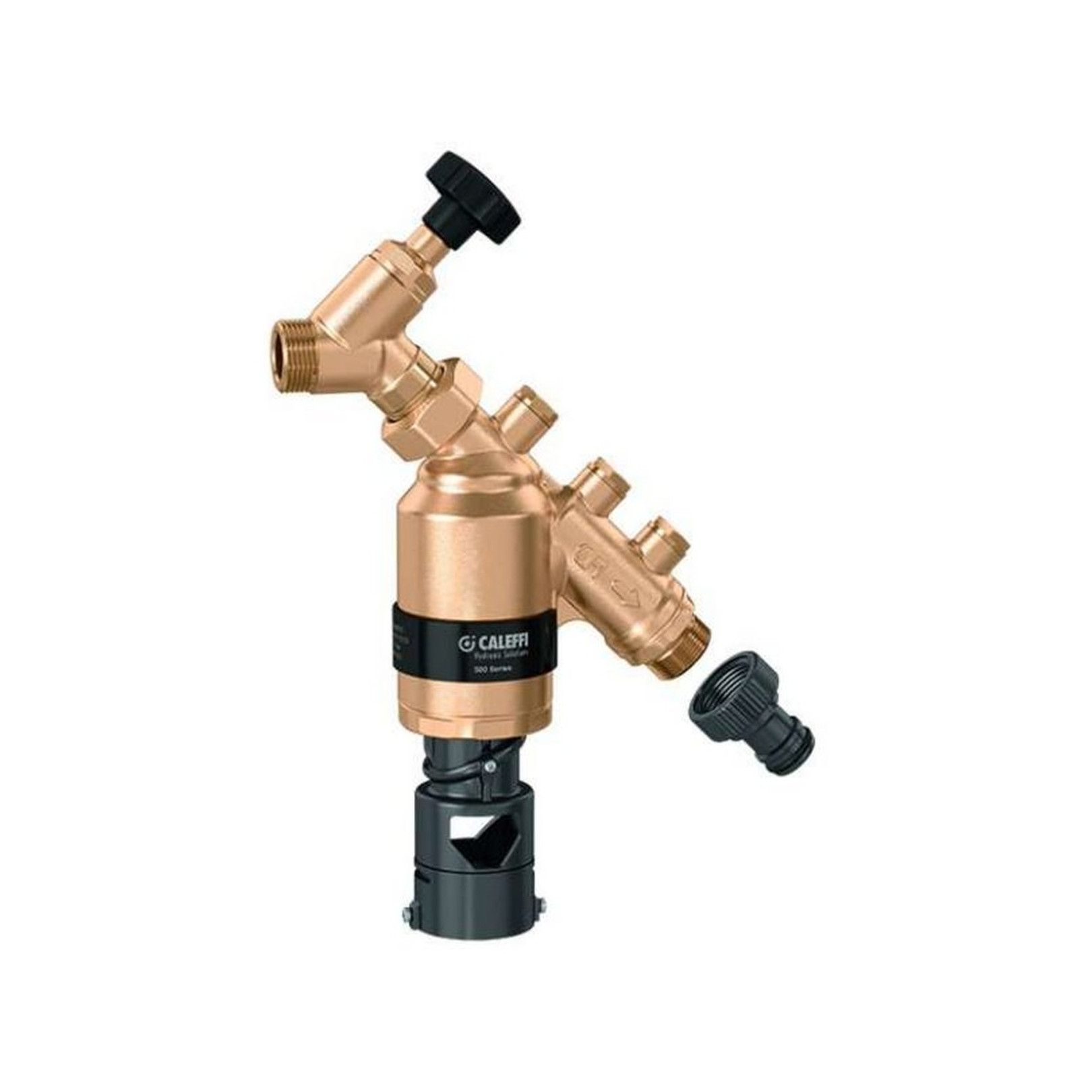 CALEFFI Systemtrenner BA Typ 580240 DN15 1/2 AG Absperrventil Schmutzfänger Messing 580240