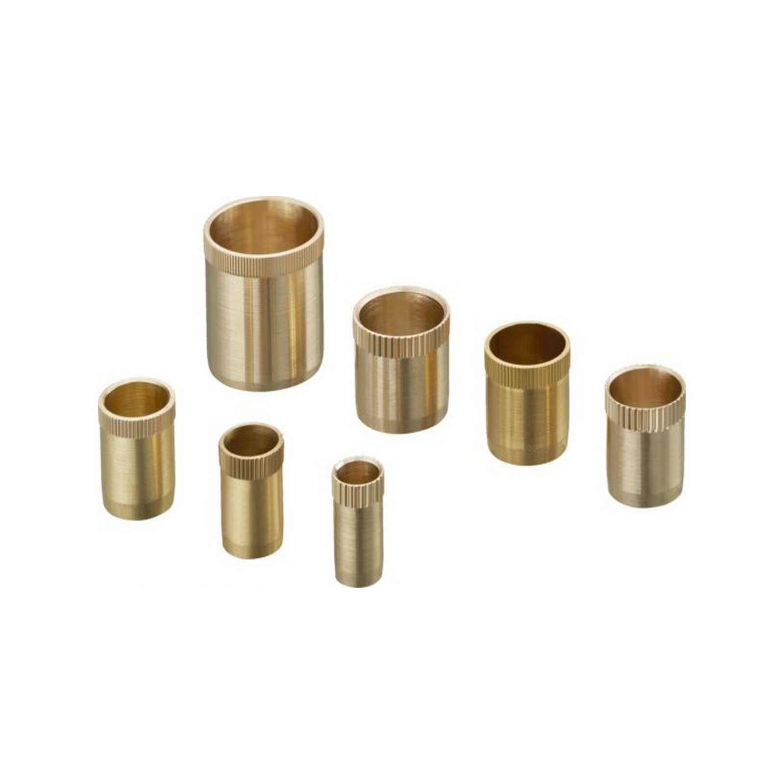 Oventrop Messing Stützhülse 15mm Rohr Wandstärke 1mm für weiche Rohre Hersteller-Artikelnummer 1029654