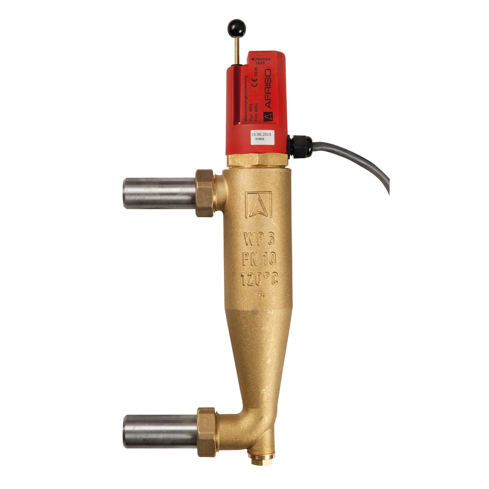 Afriso Wassermangelsicherung WMS-WP6 Verriegelung Messing DN 20 Schwimmer HAN 42300