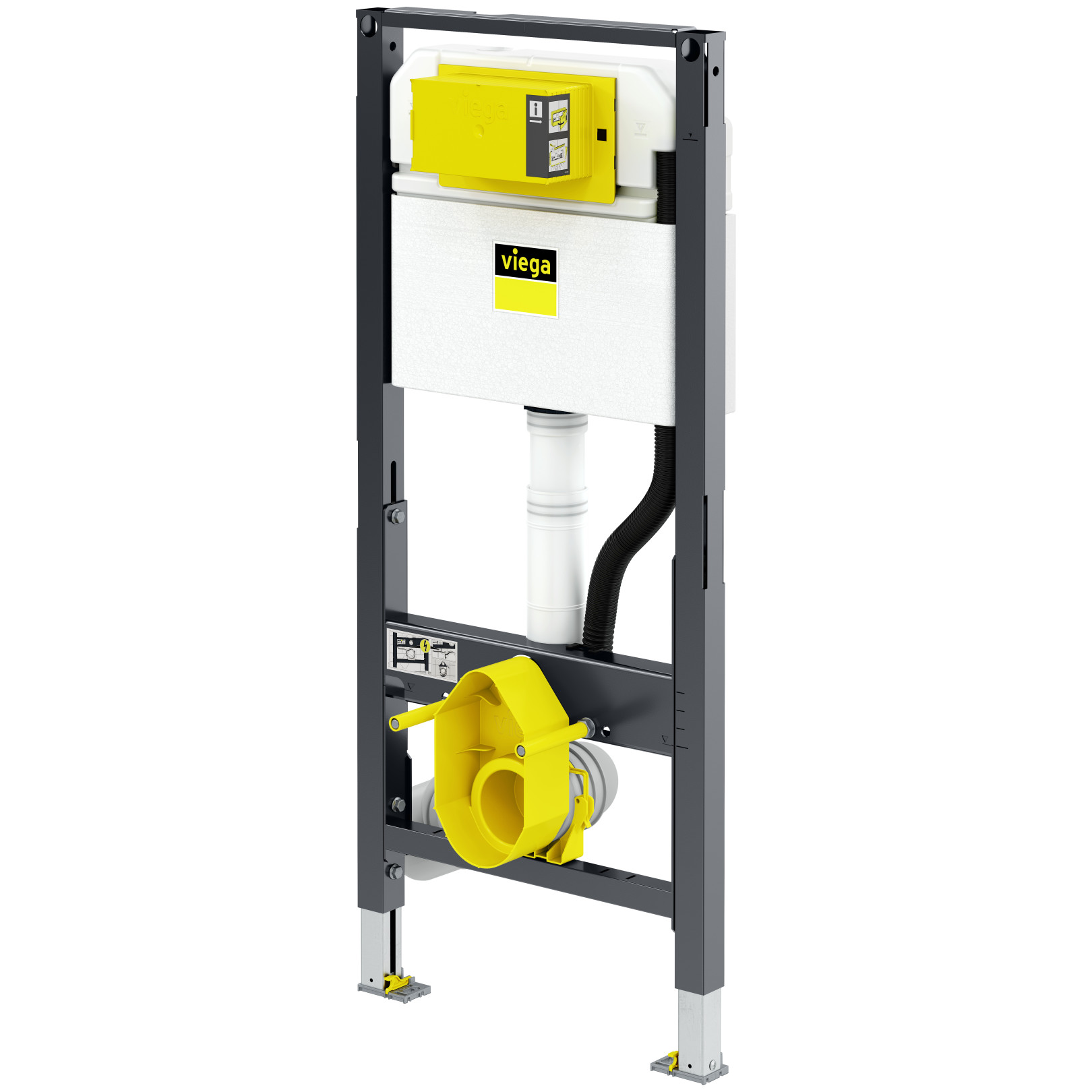 Viega WC Element Prevista Dry 8521 Dusch WC Anschluss höhenverstellbar 1120 mm 771997