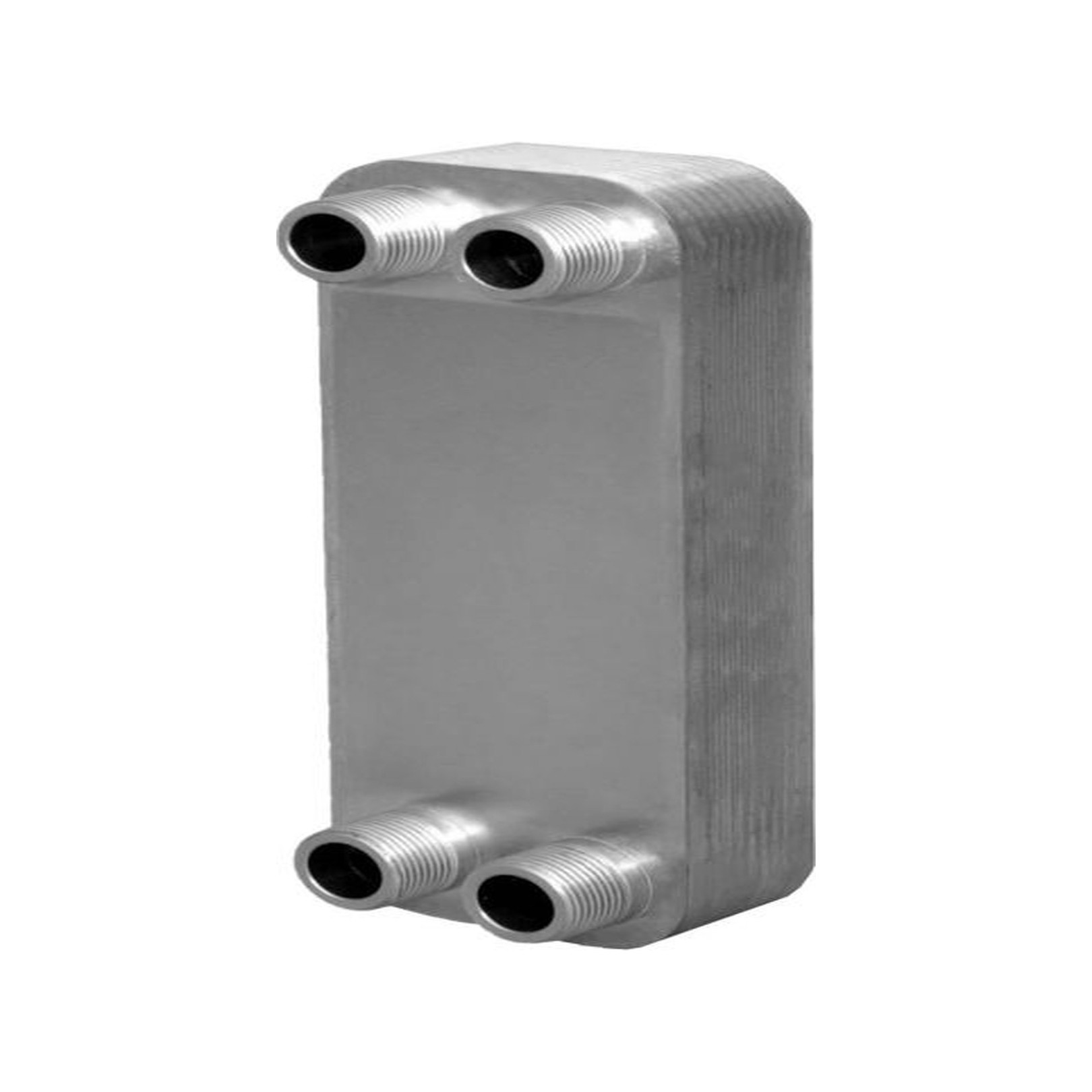 Wolf Plattenwärmetauscher Edelstahl 35 kW SL32-30 1 Zoll 30 Platten Dämmhaube 2071886