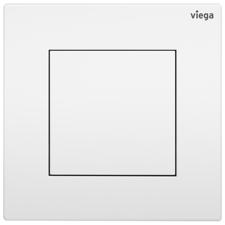 Viega Urinal Betätigungsplatte Visign for Style 21 VfS 21 8611.2 Kunststoff weiß alpin 774523