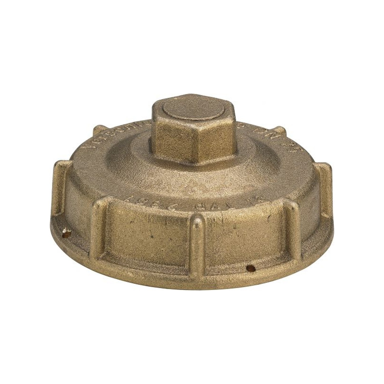 Viega Verschlusskappe G2361 2-Zoll DN25 Messing HTB gasdicht 526498