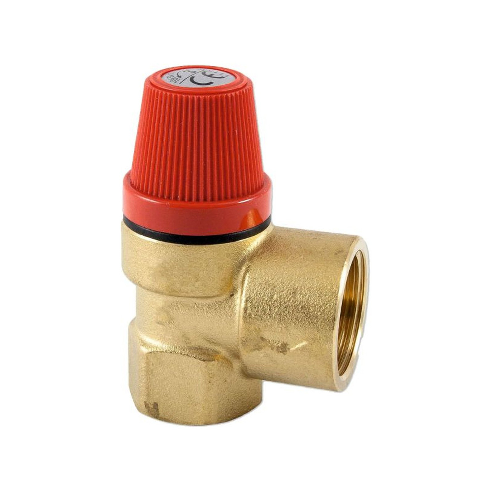 Wolf Sicherheitsventil 3 bar 1/2 Zoll Innengewinde Heizkessel Gastherme verchromt 2011000