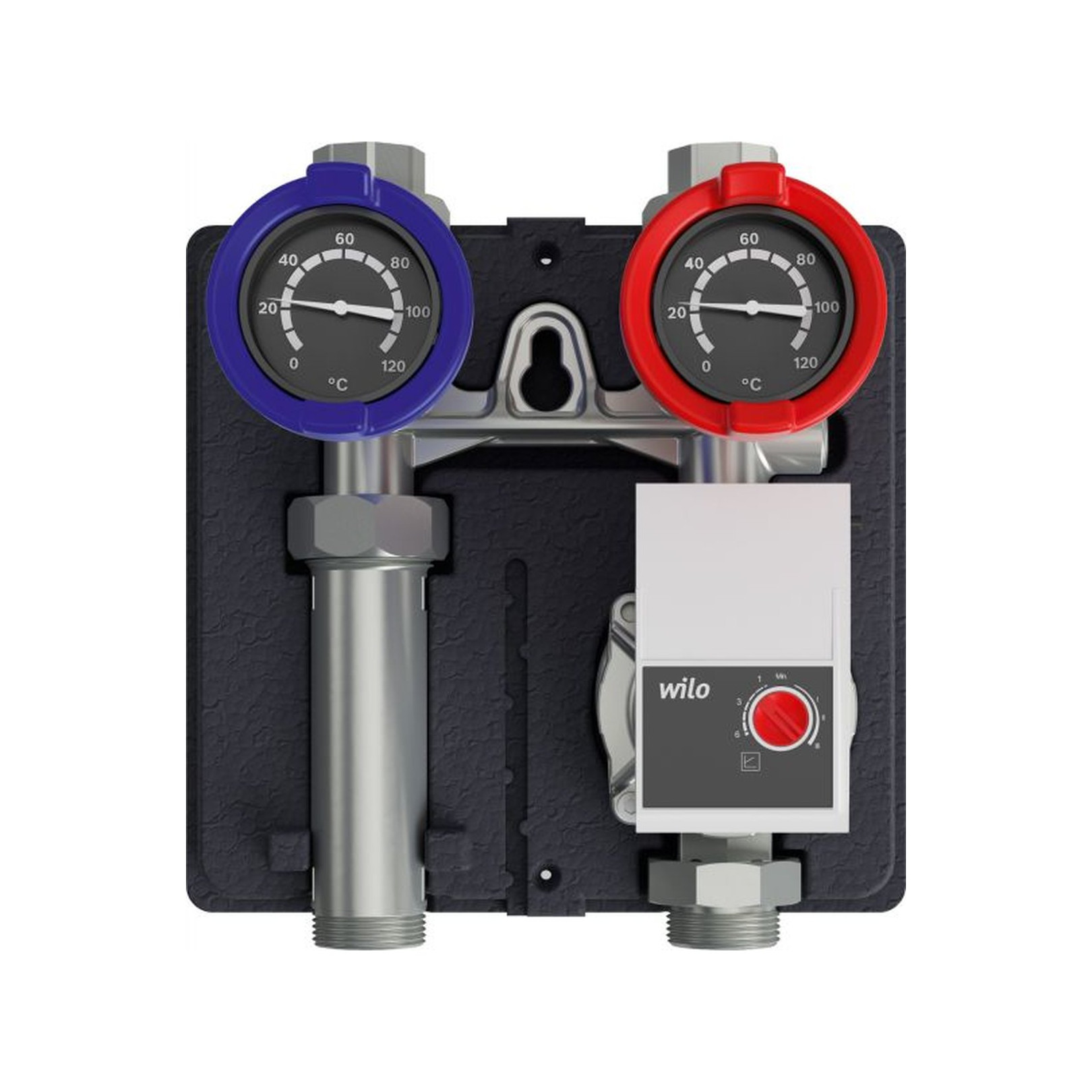 Bosch Heizkreis-Schnellmontagesystem HS25/6 s BO ohne Mischer DN 25 Wärmedämmung 50 kW 7736601142