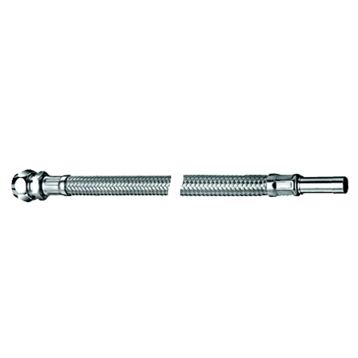 Schell Flexschlauch Clean-Fix S 3-8 Zoll Verschr 10 mm Rohrstutzen 500 mm chrom 102060699