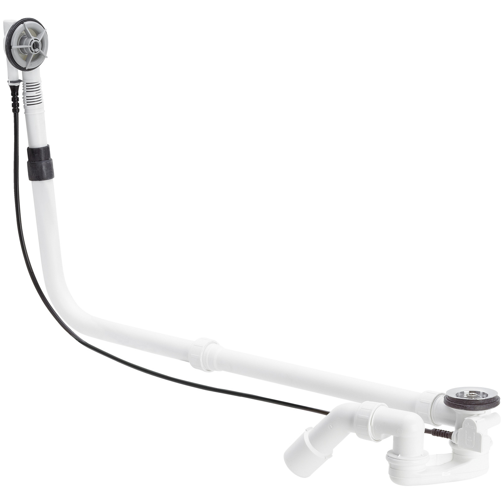 Viega Funktionseinheit Multiplex 6163.2 308889 1070mm DN40 DN50 chrom Ab- und Überlaufgarnitur Geruchverschluss