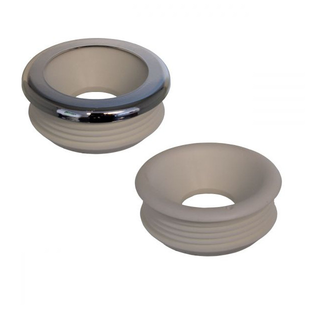 KOERO WC-Verbinder Euro 14W gerade 55 mm Weiss TPE 32 mm Rohr 110140001