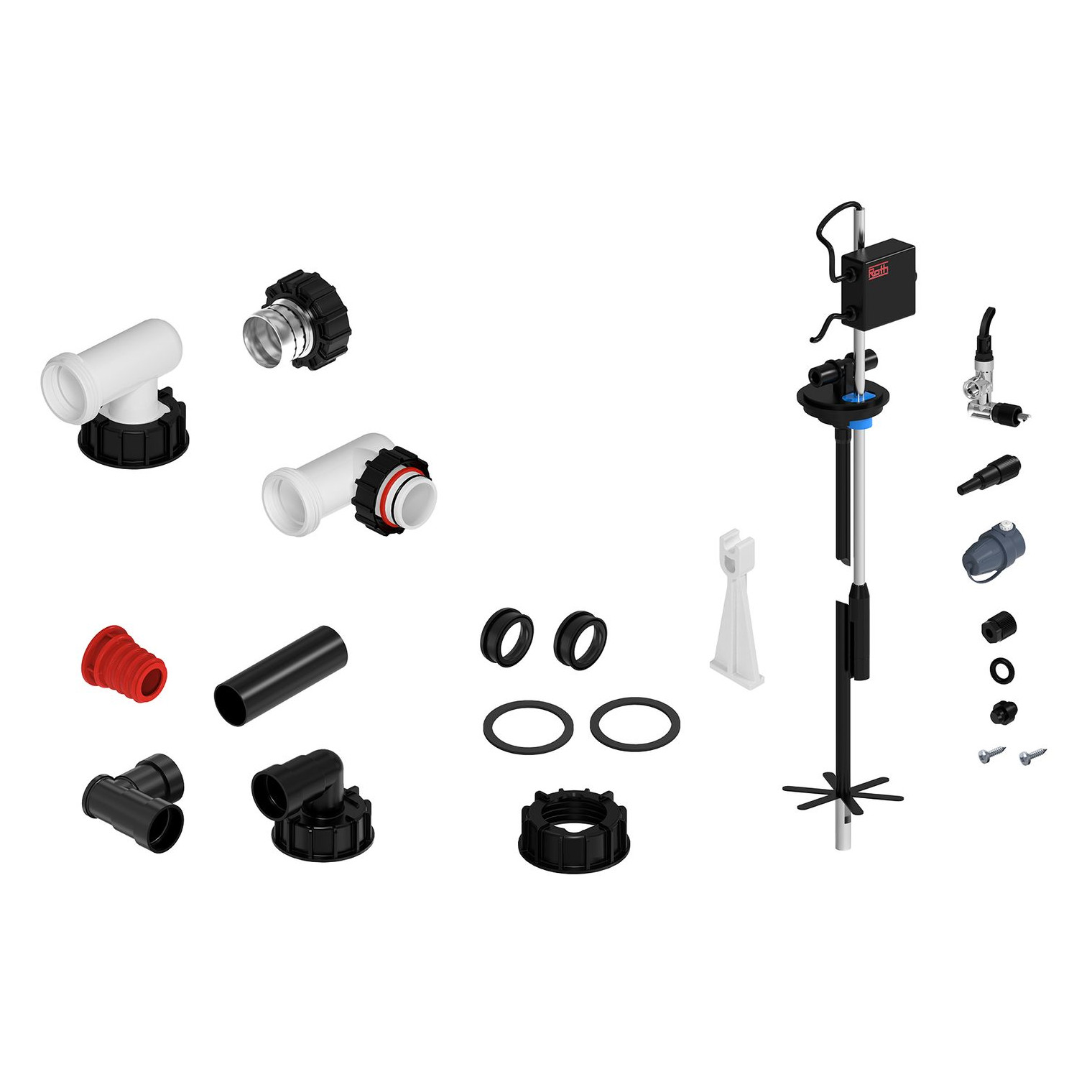 Roth Heizungszubehör Grundeinheit GS Füllstar12 F-Stop Doppelwandtank 750-1500L Schnellfüllsystem 1135008484