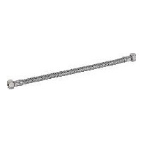 Geberit Panzerschlauch DN8 2 Mutter 3-8 Zoll Laenge 28-5cm Thermoplast Stahl Messing 240069001