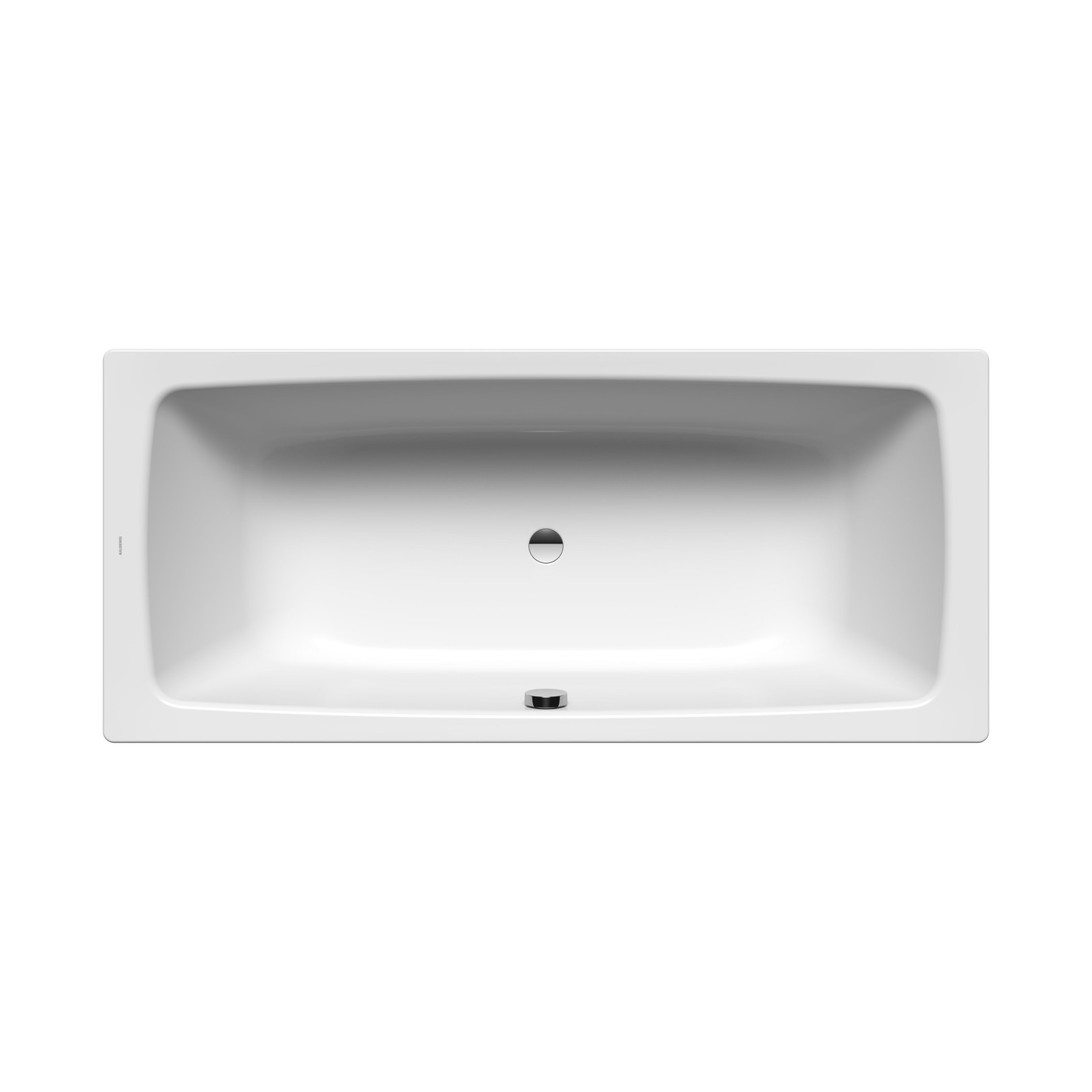 Kaldewei Badewanne Cayono Duo 724 170x75x41 cm Stahl-Emaille alpinweiß Mittelablauf 272400010001