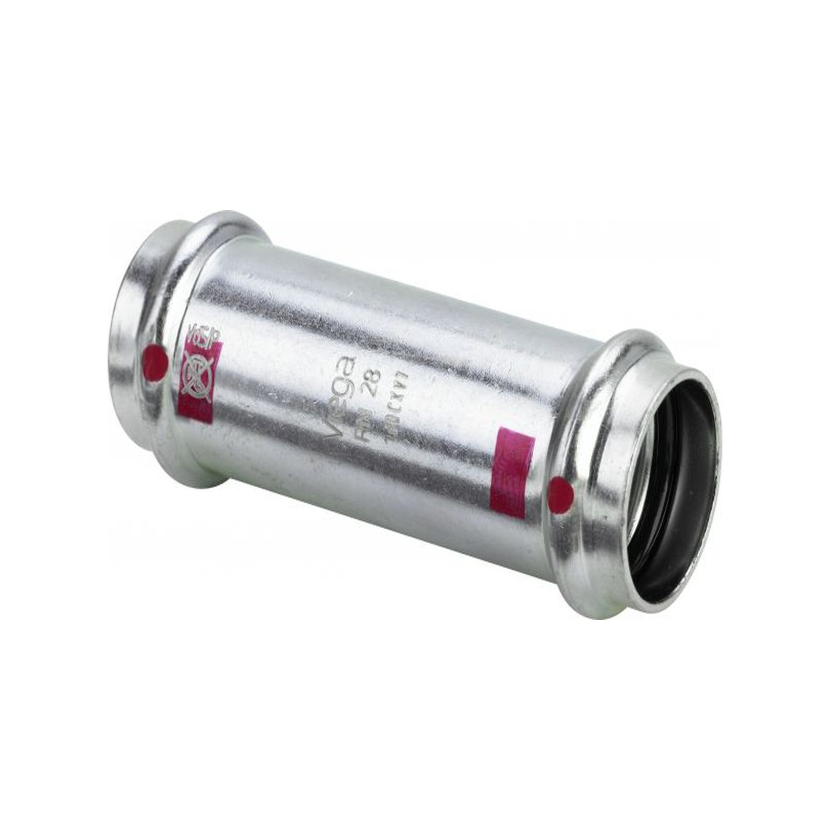 Viega Prestabo Schiebemuffe 1115.5 Stahl 28mm SC-Contur 558086