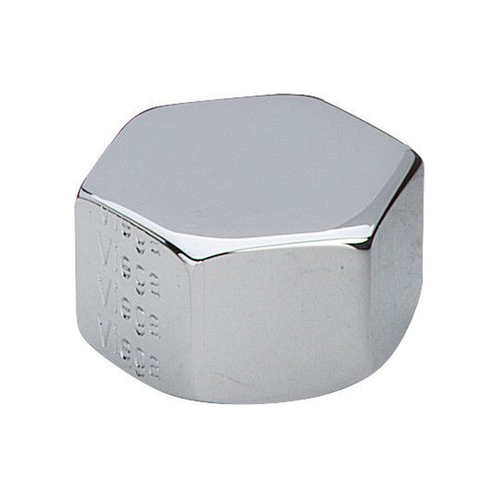 Viega Kappe Modell 1761 1 Zoll verchromt Messing G-Gewinde Mehrkant 120092