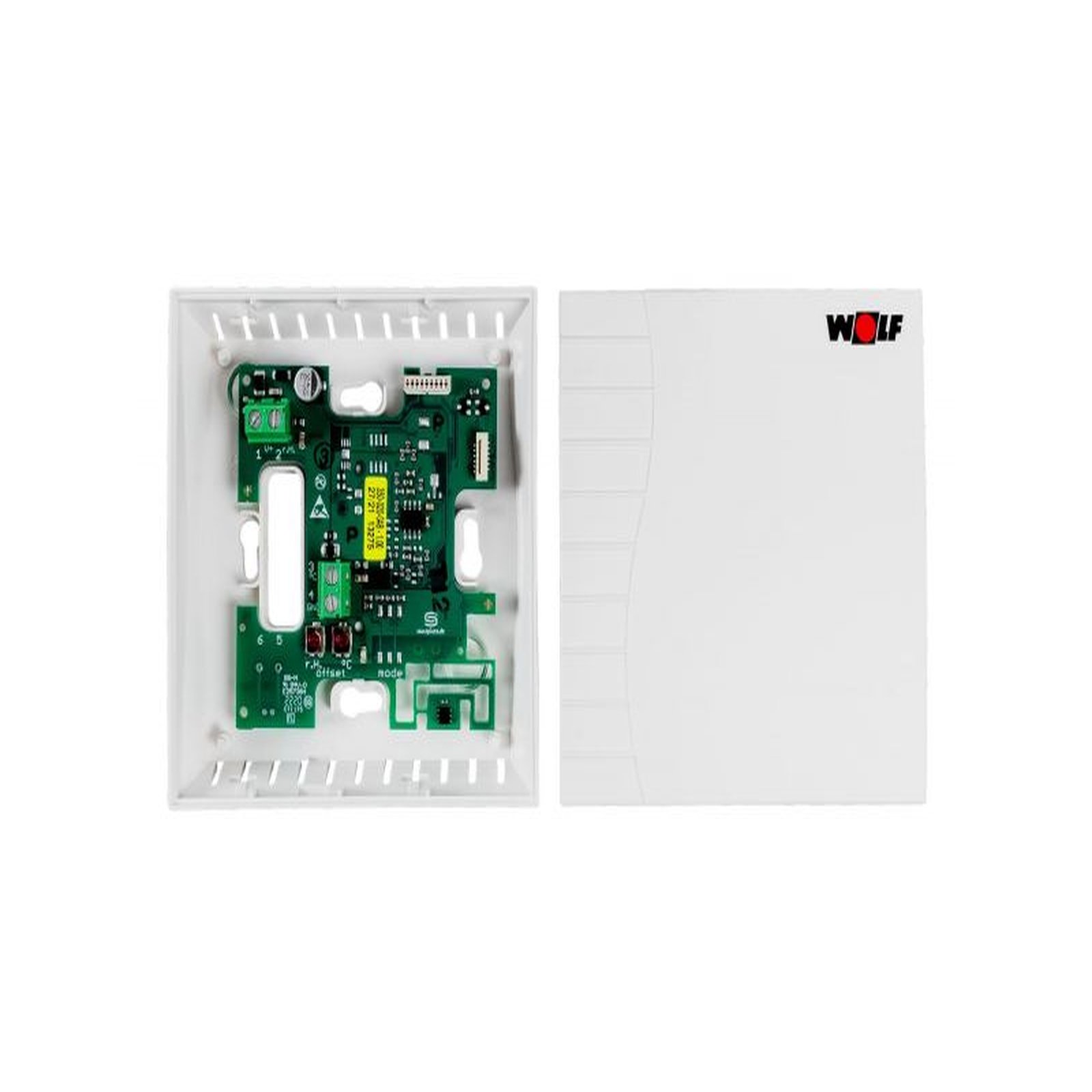 Wolf Feuchtefühler CWL relative Feuchte Messung 0-10V 24V Wandmontage Kunststoff weiß 2745192 Wolf Feuchtefühler CWL relative Feuchte Messung 0-10V 24V Wandmontage Kunststoff weiß 2745192
