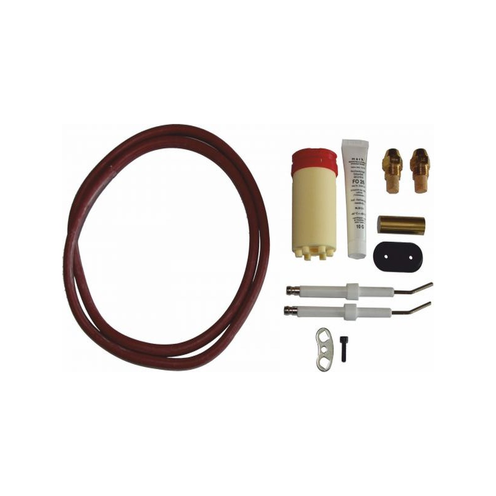 Wolf Wartungsset Ölbrennwertkessel COB-2-40 Zündelektrode Öldüse O-Ringe Dichtung 8908626