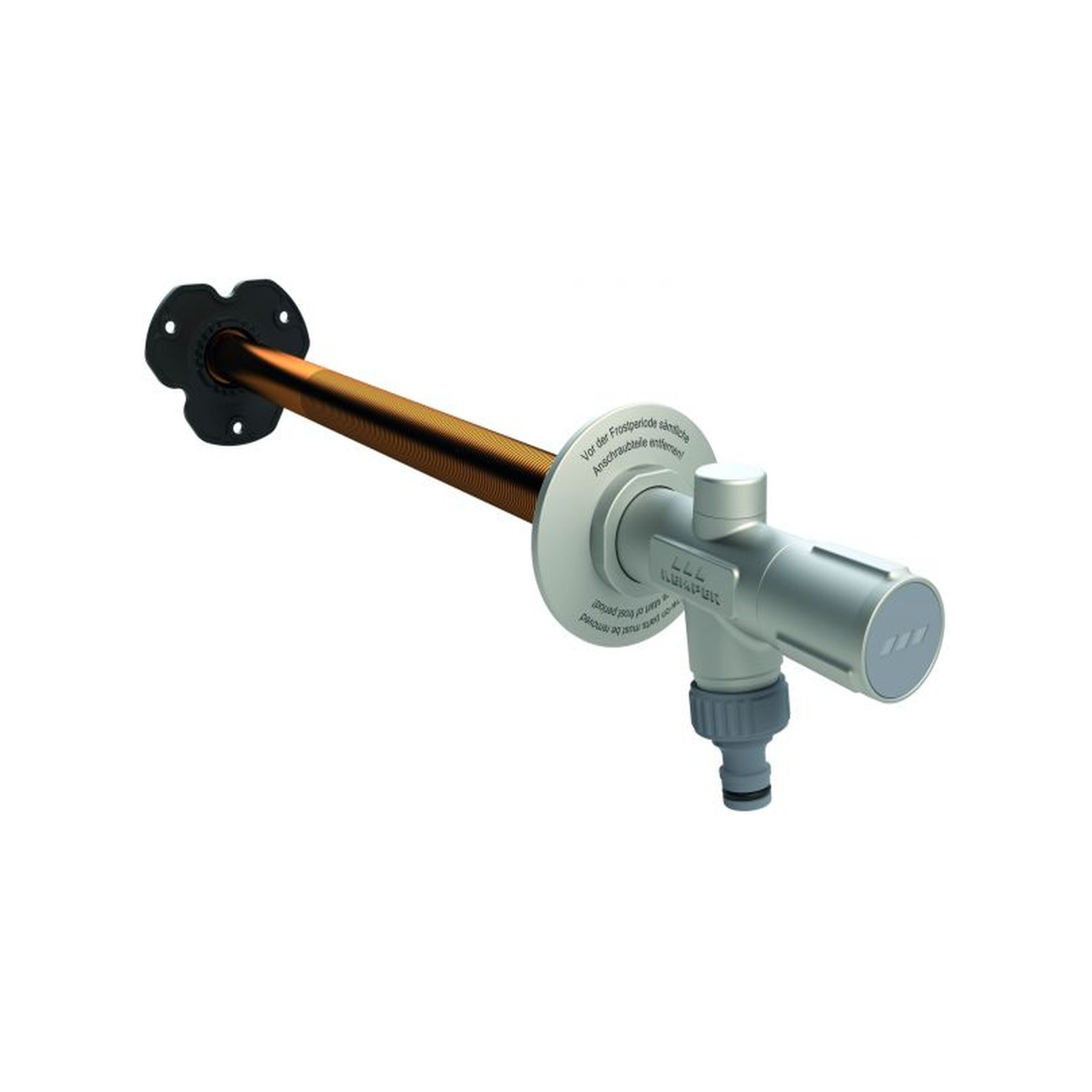 Kemper Frostsichere Außenarmatur FROSTI Fig. 578 00 Bausatz 150-415mm Griff DN15 5780001500