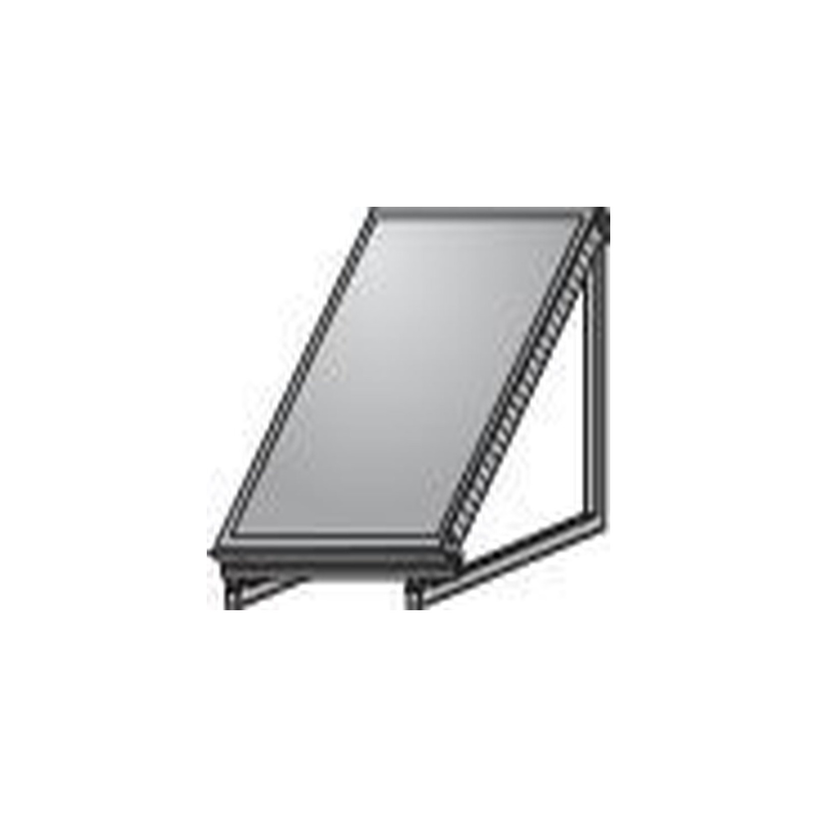 WOLF AluFlex-U Aufstellgerüst Hochformat Kollektor F3-1 CFK-1 AluPlus Montageschienen flexibel 2484082