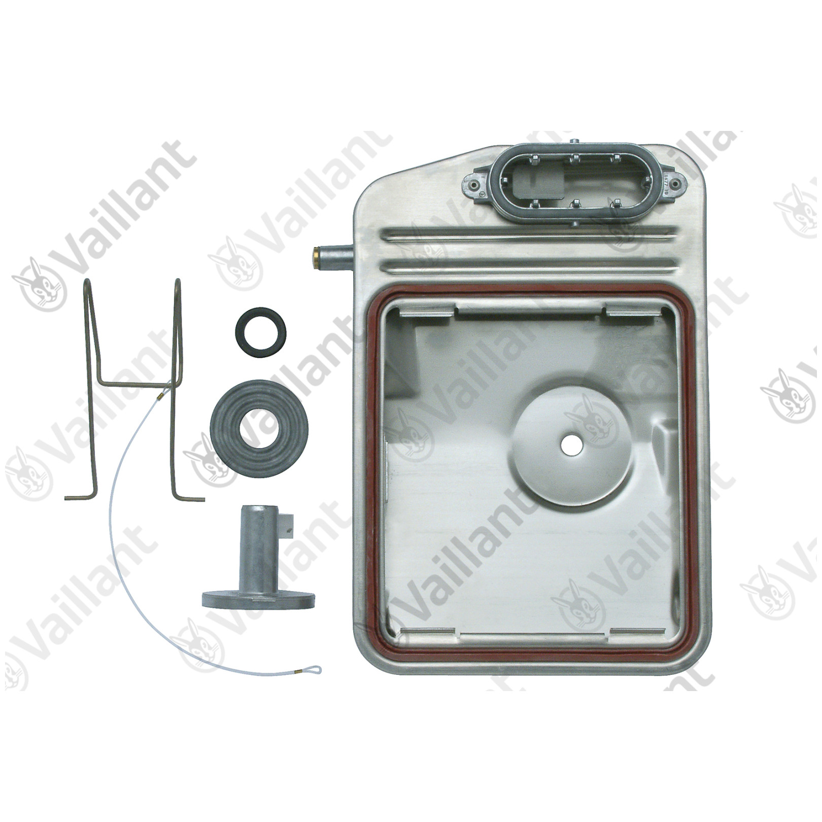 Vaillant Abgassammler komplett 076881 Heizungszubehör VC 166 VCW 206 1.671 kg 27 cm 40 cm 9 cm