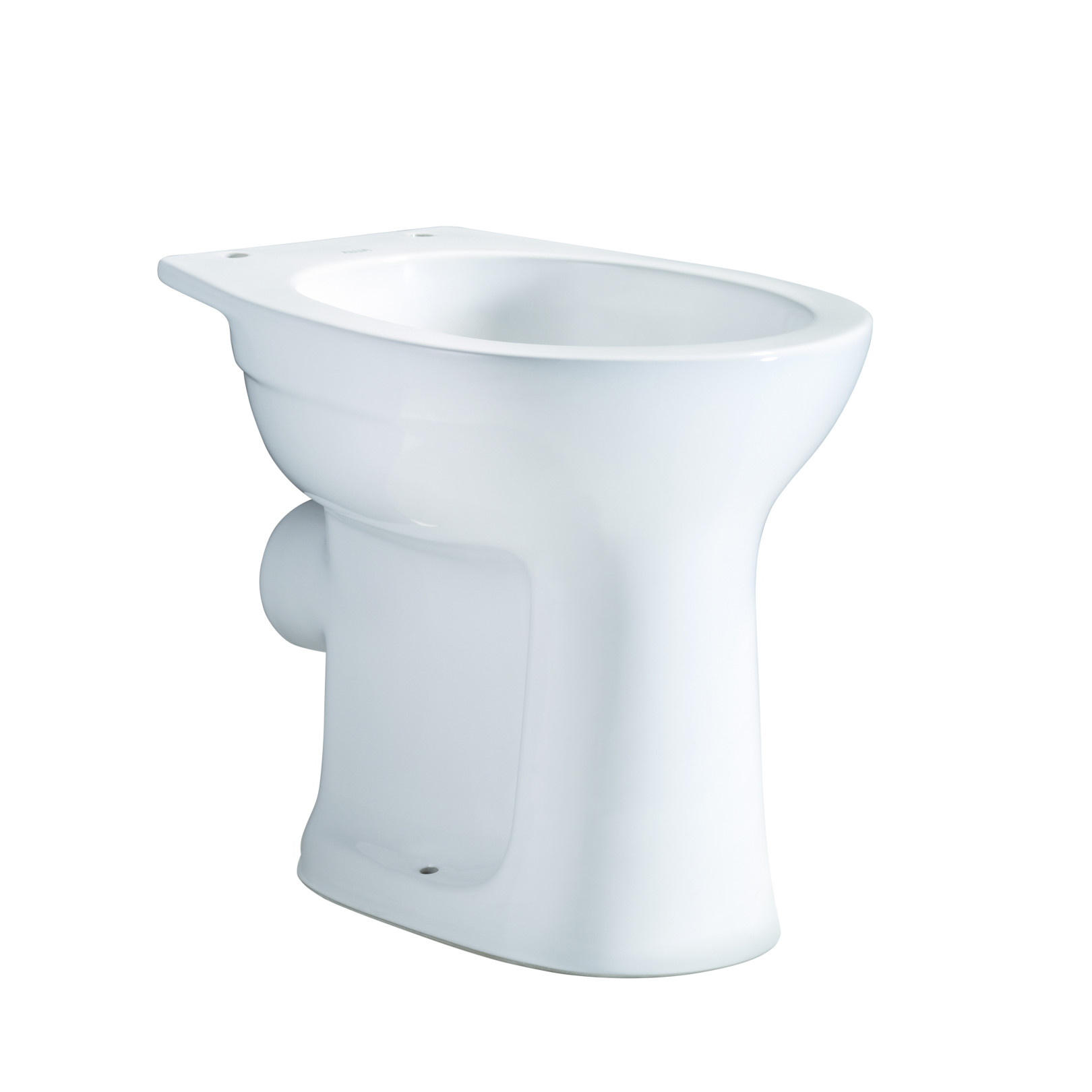 Geberit Paris 004010 Stand WC Flachspülklosett waagerechter Abgang weiss 4010000