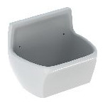 Geberit Ausgussbecken Publica Feuerton weiß Ablaufloch 6.2 cm 45x36x33.5 cm 367200000