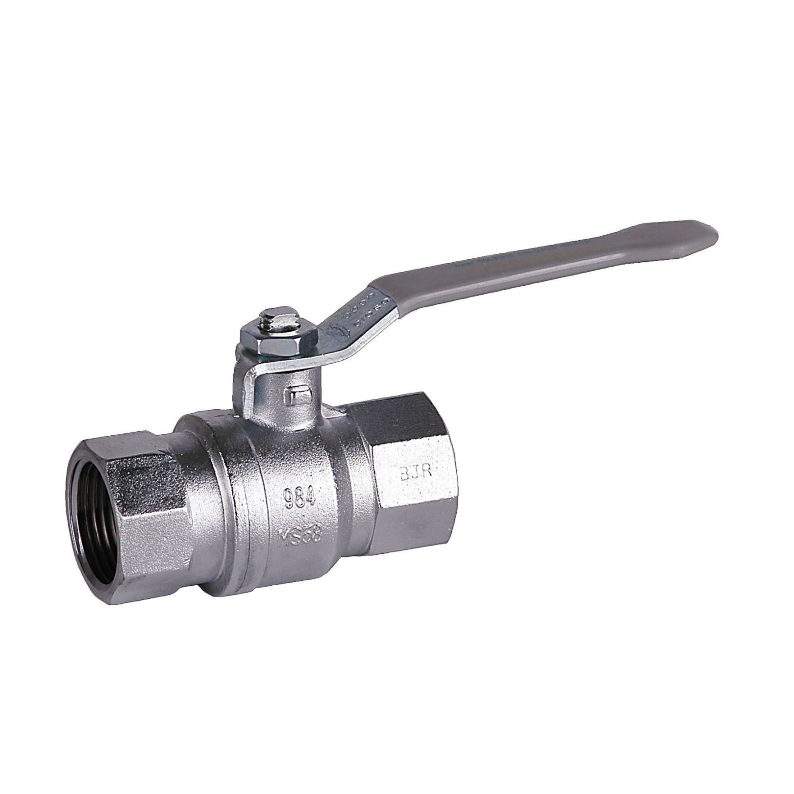 BEE Kugelhahn Messing 984D.0 1-1-4-Zoll IG-IG Hebel DIN-Bauform ausblassichere Schaltwelle 0020005001032