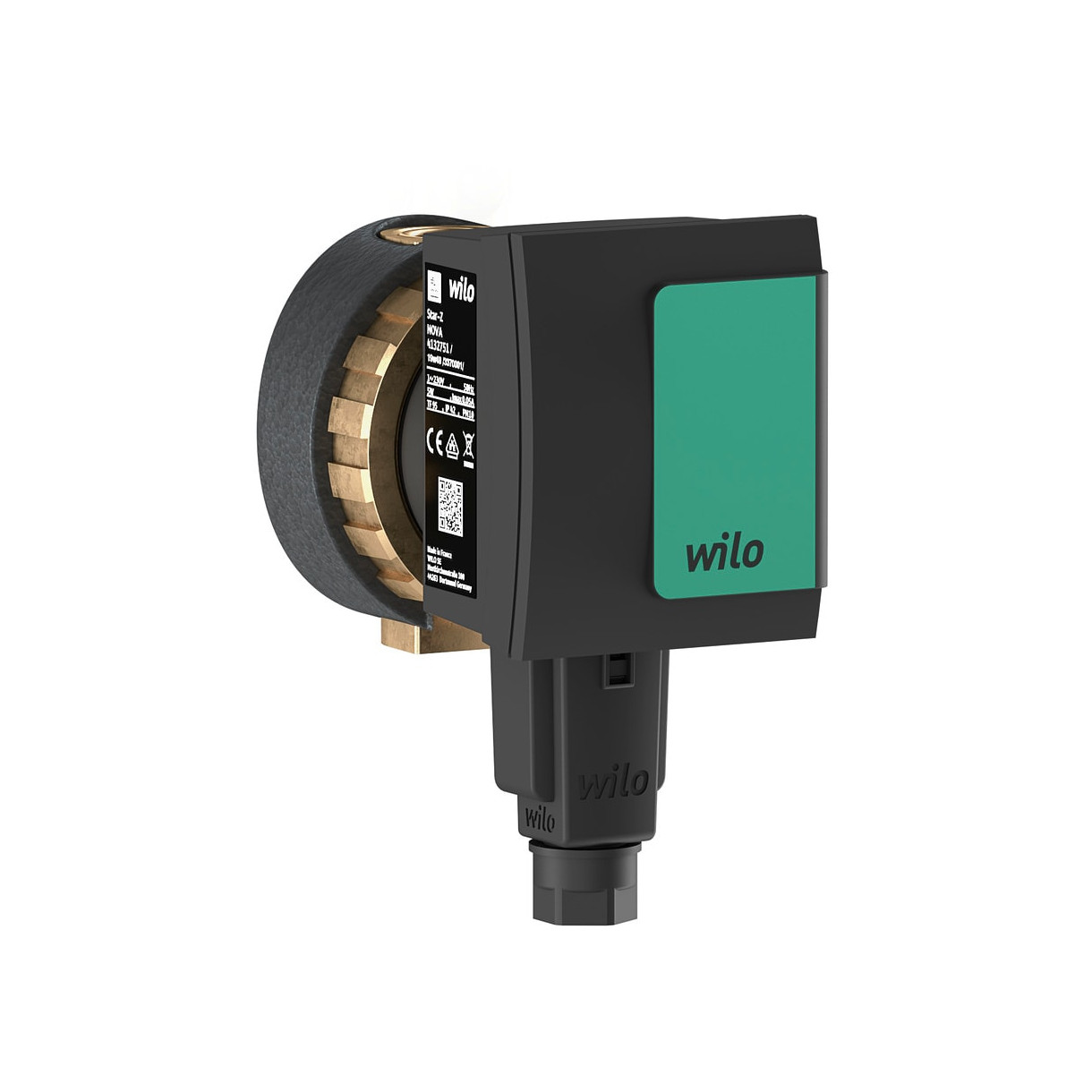 Wilo Star-Z NOVA Nassläufer-Hocheffizienzpumpe G1-PN10 1x230V 5W 4132750