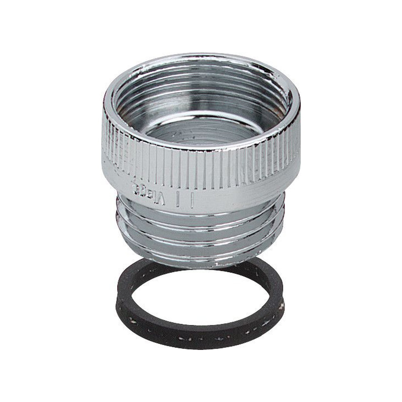 Viega ÜbergangsStück Rotguss verchromt rund 3252 G 3/4i M22x1a 448325
